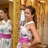 Amrita Arora poses for the media at Asha Karla's Summer 2015 Couture Collection
