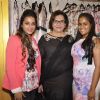 Arpita Khan poses with Helen at Asha Karla's Summer 2015 Couture Collection