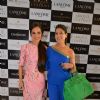 Tara Sharma poses with a friend at Lancome Promotional Event