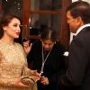 Rani Mukerji was snapped while in conversation at Prince Charles Foundation Fundraiser Dinner