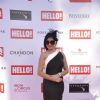 Amy Billimoria poses for the media at The Hello! Classic Cup 2015
