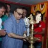 Rajkumar Santoshi lights the lamp at IFTDA Office Opening