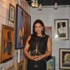 Lisa Ray poses for the media at 3rd Annual Charity Fundraiser Art Exhibition