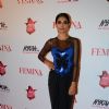 Sarah Jane Dias poses for the media at Femina Beauty Awards