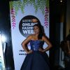 Shveta Salve poses for the media at Jabong Online Fashion Week