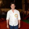 Mohit Raina poses for the media at the Annual Day of Children's Welfare Centre High School