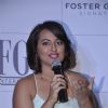 Sonakshi Sinha interacts with the audience at the Launch of Foster Grant Signature