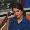 Anushka Sharma smiles for the camera at the Promotions of NH10 at Red FM