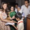 Kajal Aggarwal was snapped signing autographs at Alert India NGO Event