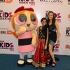 Smita Bansal poses with her daughter at India Kids Fashion Week 2015