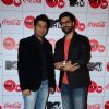 Sachin-Jigar pose for the media at the Launch of MTV Coke Studio