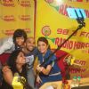 Anushka Sharma clicks a selfie at the Promotions of NH10 at Radio Mirchi