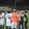 Arjun Kapoor poses for the media at All Stars Football Match