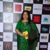 Anuradha Paudwal poses for the media at Radio Mirchi Awards