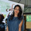 Sugandha Garg poses for the media at the Press Conference of Coffee Bloom