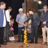 Om Puri lights the lamp at the IFFP 2015 Award Ceremony