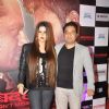 Ahmed Khan with his wife at the Success Bash of Badlapur