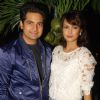 Karan Mehra and Nisha Rawal pose for the media at the Launch of Tere Sheher Mein