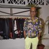 Narendra Kumar poses for the media at his Store Launch