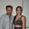 Emraan Hashmi and Amyra Dastur pose for the media at the First Look Launch of Mr. X