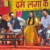 Ayushmann Khurrana interacts at the Holi Celebration of Dum Laga Ke Haisha