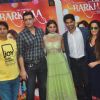 Team poses for the media at the Trailer Launch of Barkhaa