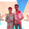 Rohan Shah poses for the media at Holi Celebrations