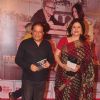 Anup Jalota and Kunickaa Lall pose for the media at the Premier of the Play Mera Woh Matlab Nahi Tha