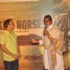 Amitabh Bachchan interacts with the audience at the Trailer Launch of Broken Horses