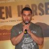 Aamir Khan interacts with the audience at the Trailer Launch of Broken Horses