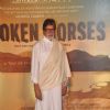 Amitabh Bachchan poses for the media at the Trailer Launch of Broken Horses