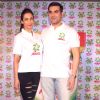 Arbaaz Khan and Malaika Arora Khan pose for media at the Launch of Ariel 'His & Her' Pack