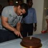 Aamir Khan cuts his Birthday cake with the Media