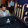 Anil Kapoor casts his vote at the IIFA Voting Weekend