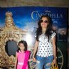 Mini Mathur with her daughter were seen at the Screening of Cindrella