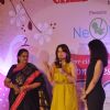 Amrita Raichand interacts with the audience at Neolife Exhibition and Fashion Show by Child Magazine