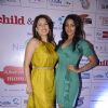 Amrita Raichand and Barkha Bisht Sengupta pose for the media at Neolife Exhibition and Fashion Show