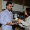 Zaheer Khan felicitated at the Launch of Tina Sharma's Book 'Who Me'
