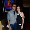 Gulshan Devaiah poses with wife at the Premier of Hunterrr