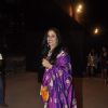 Shobha De poses for the media at LFW Opening Show for Sabyasachi Mukherjee