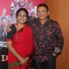 Seema Biswas and Anu Kapoor pose for the media at the Trailer Launch of Jai Ho Democracy