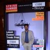 Farhan Akhtar poses for the media at the Launch of Code for Lifestyle