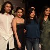 Shraddha Kapoor walks the ramp for DRVV at the Lakme Fashion Week 2015 Day 1