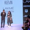 Huemn showcase their collection at the Lakme Fashion Week 2015 Day 1