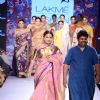 Vidya Balan walks the ramp for Gaurang at the Lakme Fashion Week 2015 Day 2