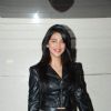Shruti Haasan poses for the media at the Launch of Harry's Bar & Cafe