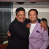 Gulshan Grover and Sanjay Gupta pose for the media at the Launch of Harry's Bar & Cafe