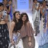 Soha Ali Khan walks for Babita. M at Lakme Fashion Week 2015 Day 3