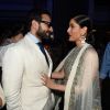 Saif Ali Khan and Kareena Kapoor were snapped at the Grand Finale of Lakme Fashion Week 2015