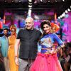 Chitrangda Singh walks for Tarun Tahiliani at the Grand Finale of Lakme Fashion Week 2015